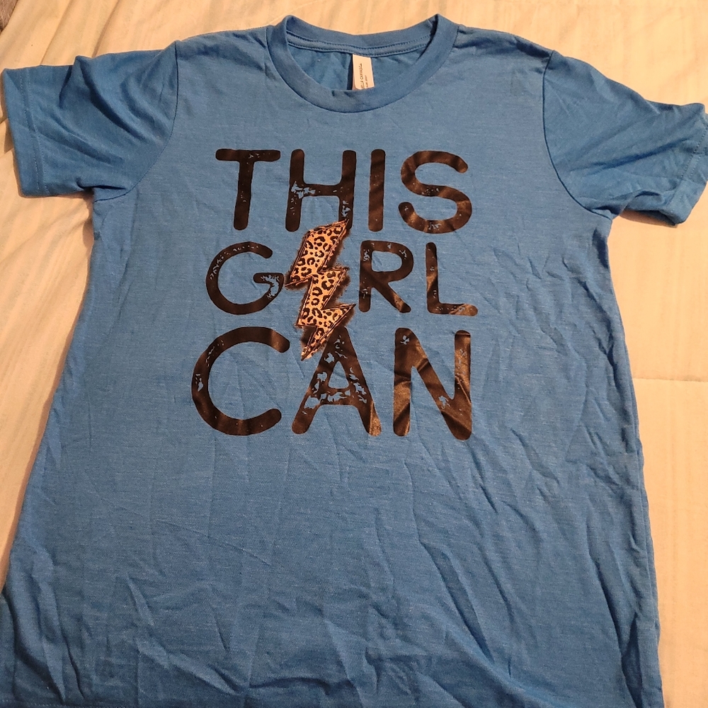 Brand new girls large shirt